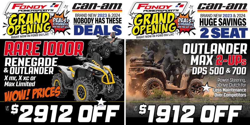 Grand Opening Fondy Powersports in Fond du Lac Wisconsin